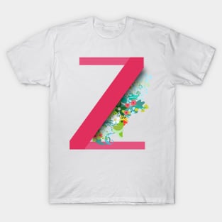 Tropical alphabet z T-Shirt